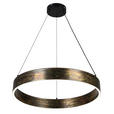 LED-HÄNGELEUCHTE Oxira 59/120 cm  - Multicolor/Schwarz, Design, Kunststoff/Metall (59/120cm) - Dieter Knoll