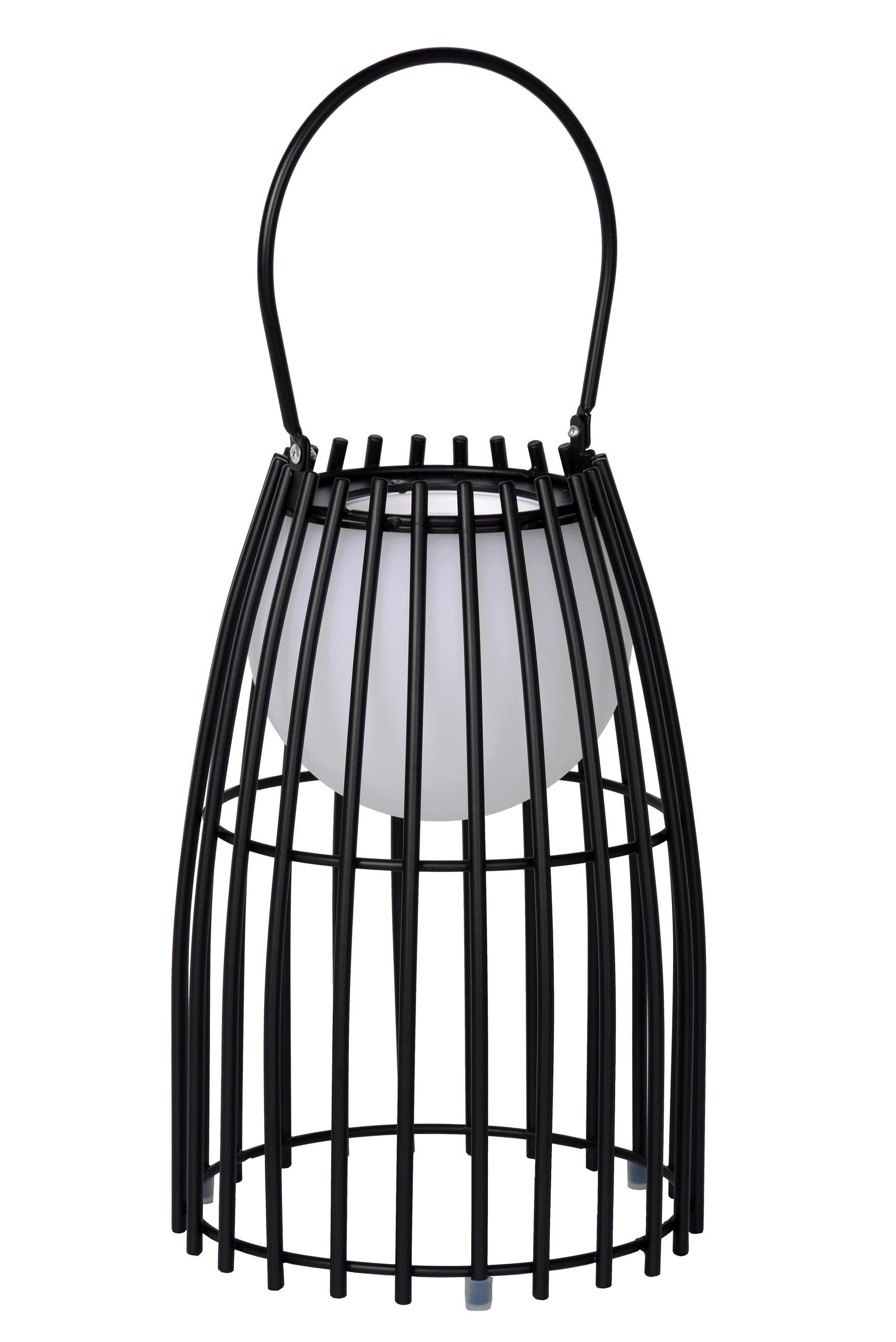 LED-AUßENLEUCHTE 17/17.5/25 cm   - Schwarz, Basics, Metall (17/17.5/25cm) - Lucide