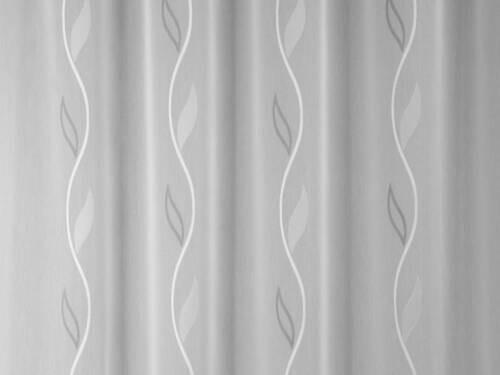 PERDEA  - alb/gri, Basics, textil (290cm) - Laguna
