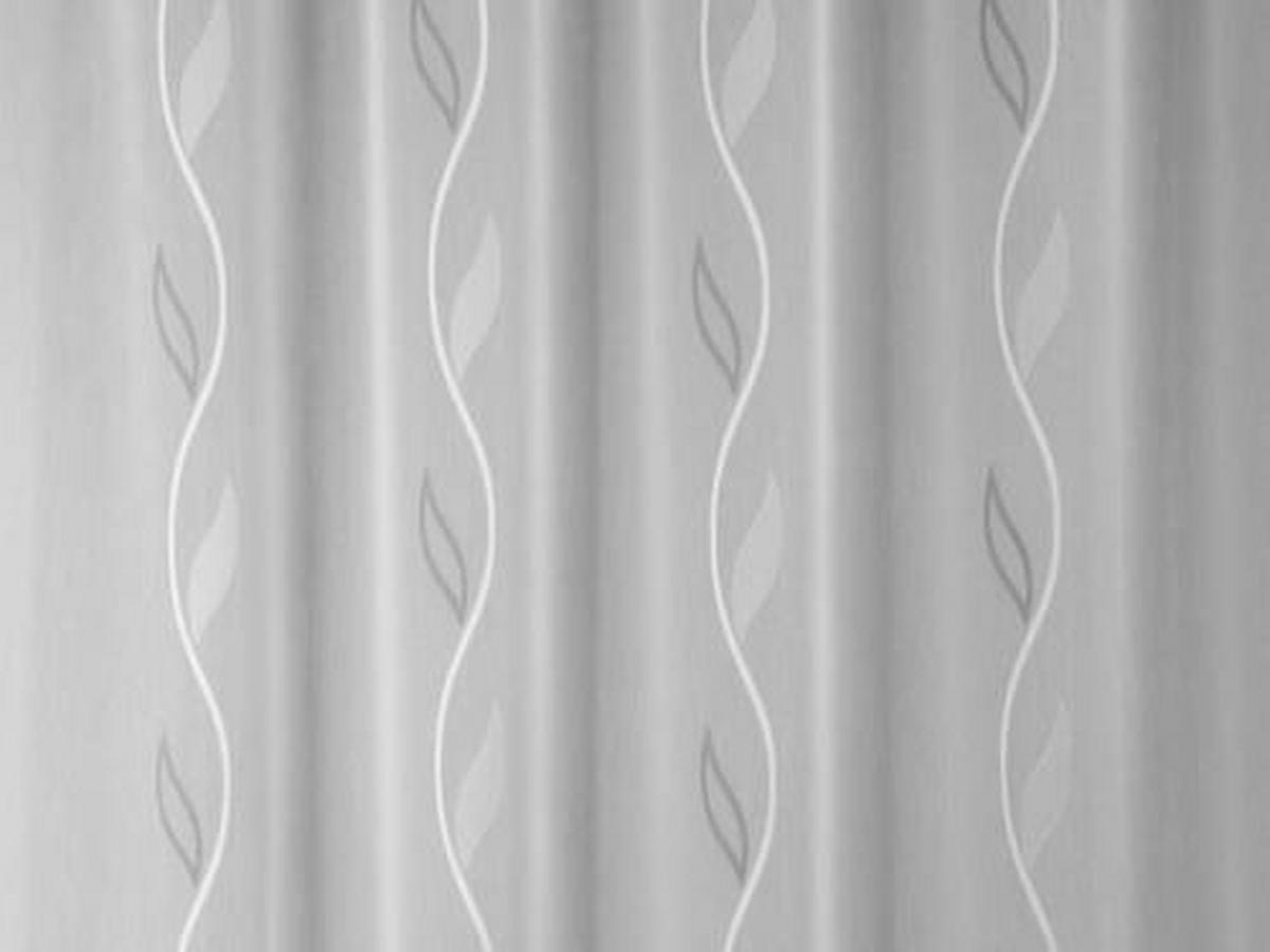PERDEA TIP PLASĂ  - alb/gri, Basics, textil (290cm) - Laguna