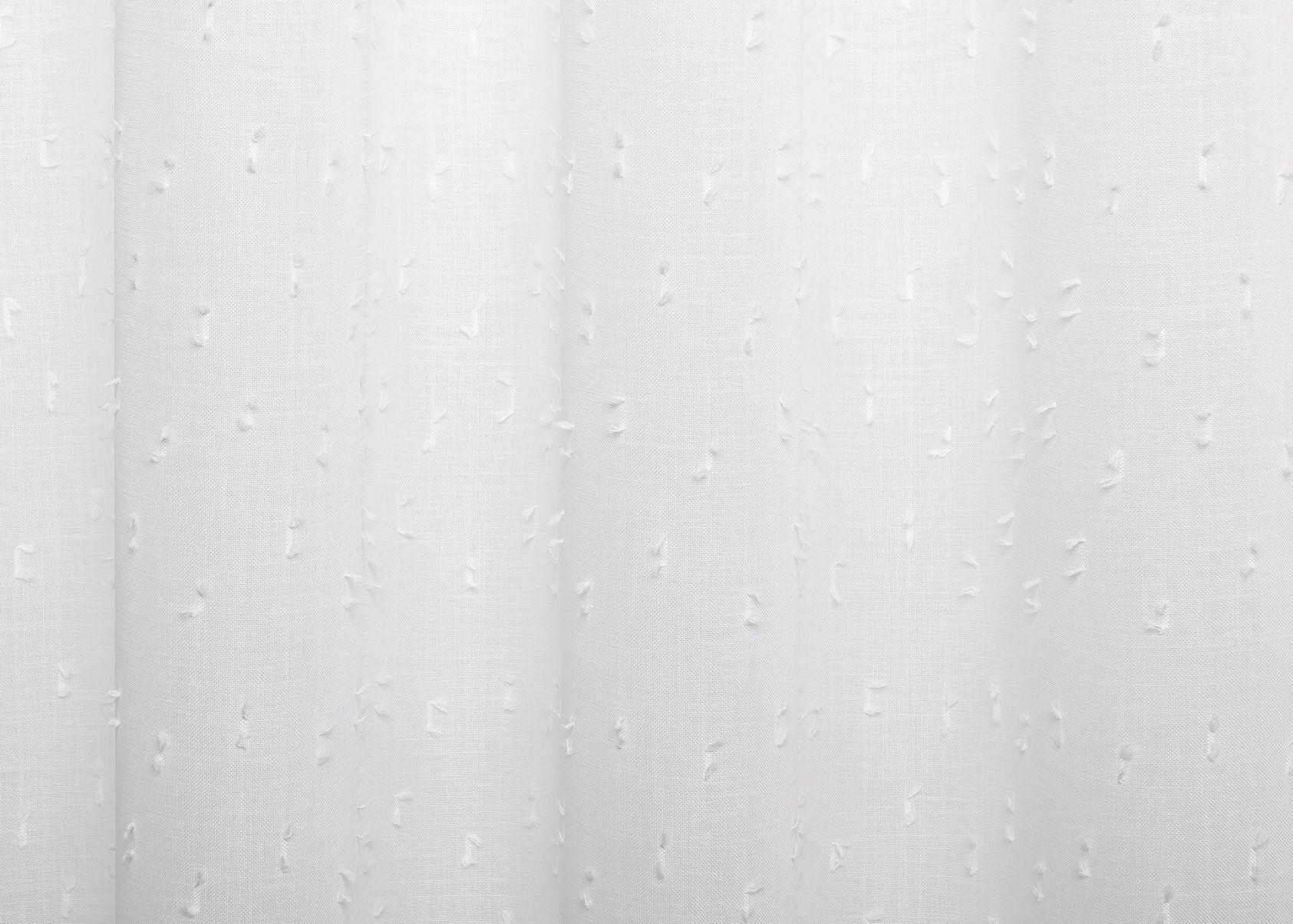 Perdea Tip Plasă  - maro deschis, Basics, textil (310cm)