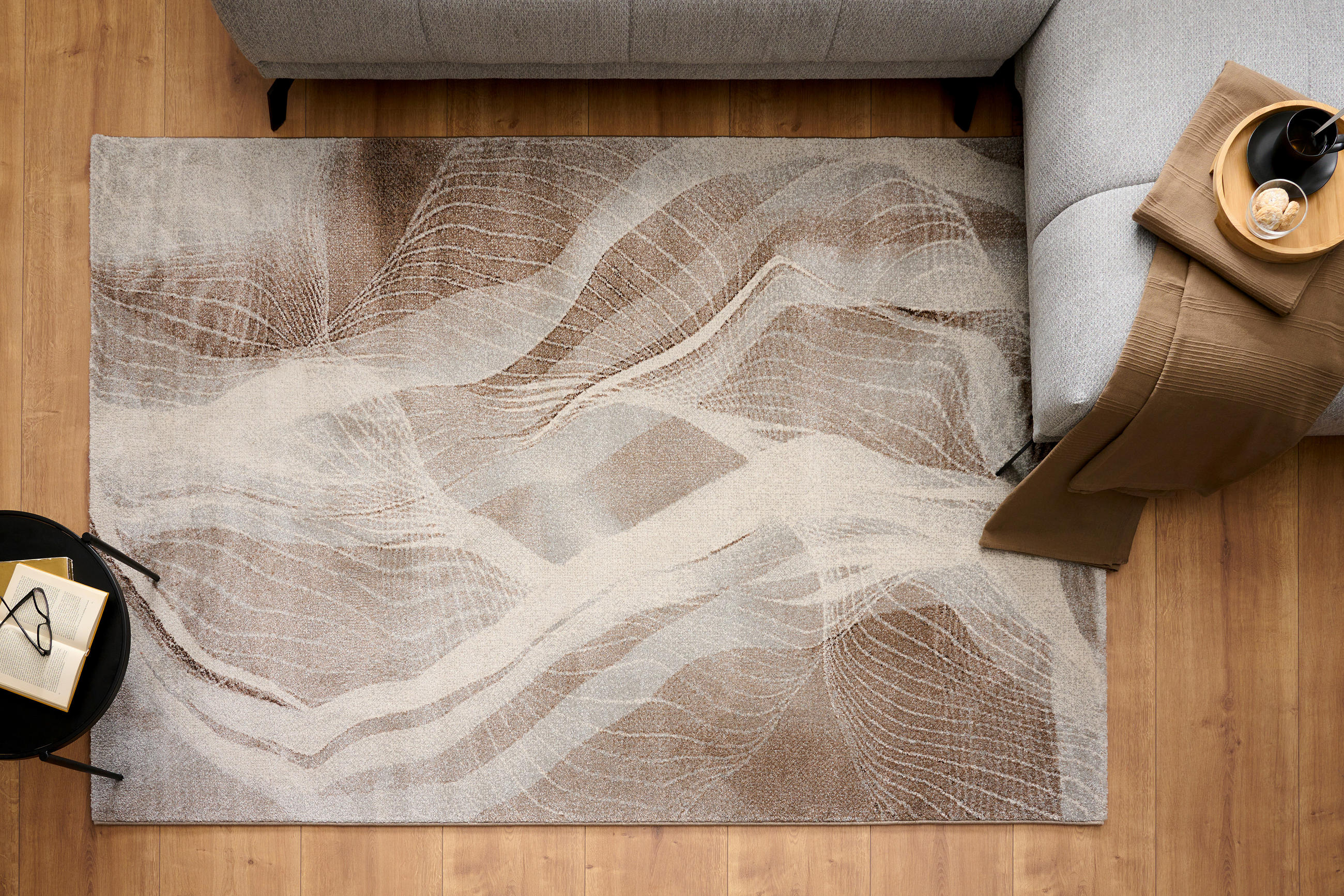 TKANA PREPROGA  Atmosphäre     80/150 cm    tkano  bež  - bež, Design, tekstil (80/150cm) - Novel