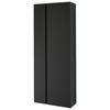 GARDEROBENSCHRANK Gardasee  in 60/165/33 cm  - Anthrazit, Design, Holzwerkstoff (60/165/33cm) - Moderano