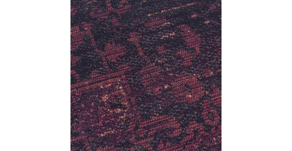 FLACHWEBETEPPICH 120/170 cm Fiesta  - Rot/Schwarz, Design, Leder/Textil (120/170cm) - Novel