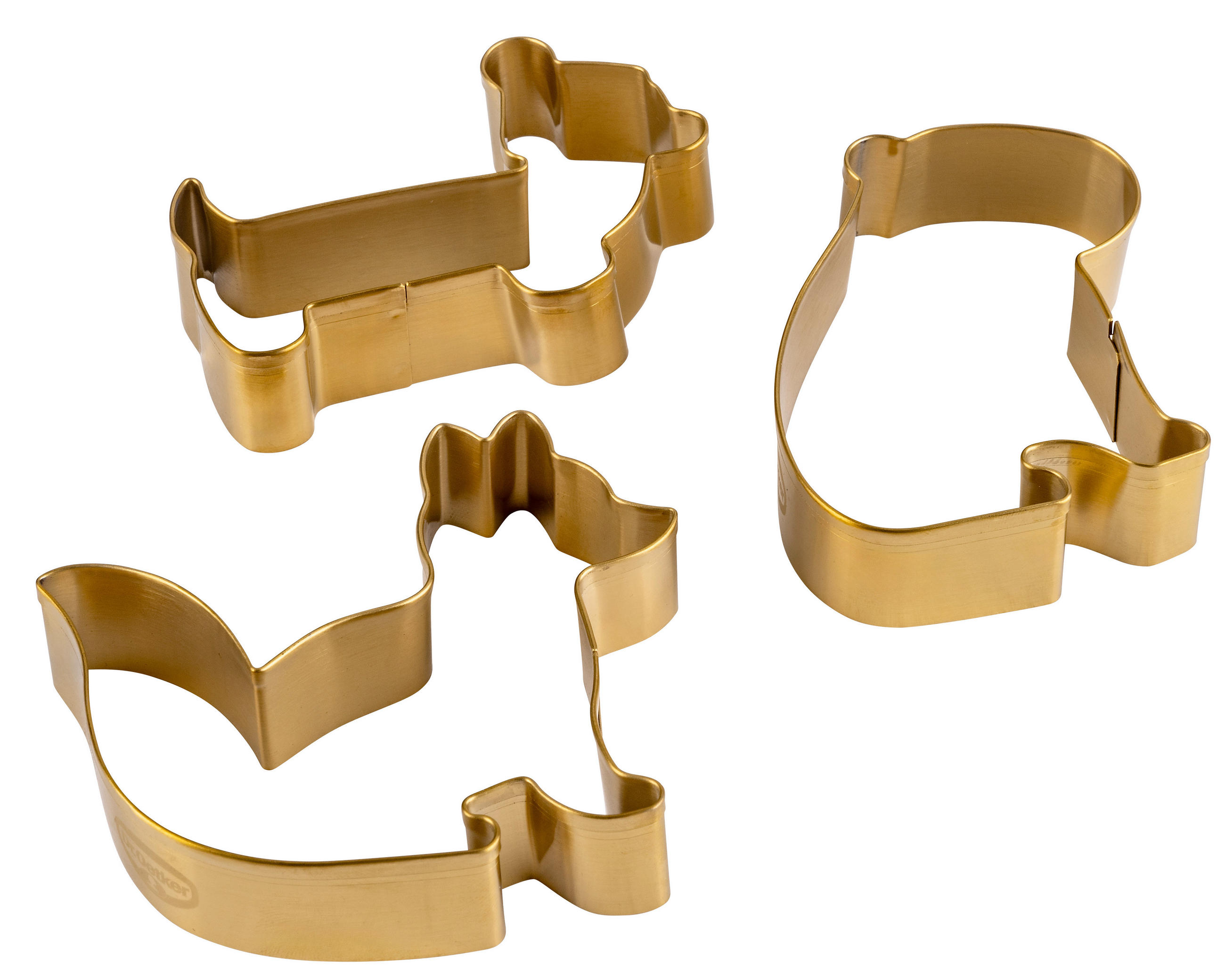 AUSSTECHFORM - Goldfarben, KONVENTIONELL, Metall - Dr.Oetker