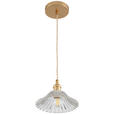 HÄNGELEUCHTE 15/125 cm  - Klar, Trend, Glas/Metall (15/125cm) - Novel