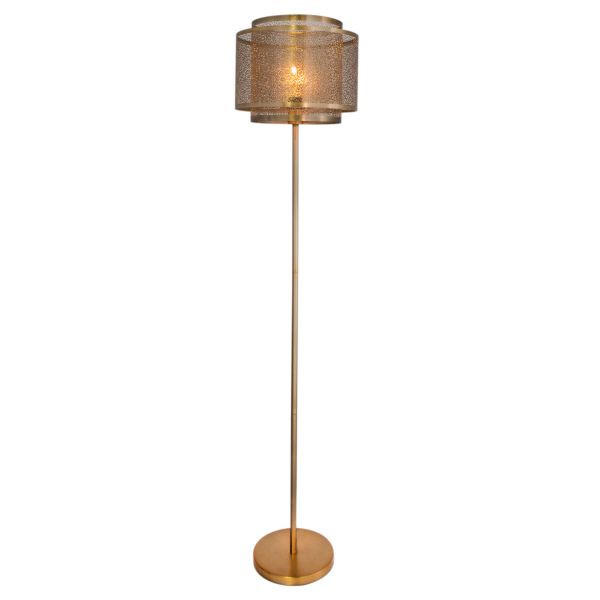 STOJACÍ LAMPA, 35/157 cm  - barvy mosazi, Lifestyle, kov (35/157cm) - By Rydéns