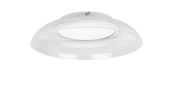 LED-DECKENLEUCHTE 40/9 cm   - Chromfarben/Weiß, LIFESTYLE, Kunststoff/Metall (40/9cm) - Novel