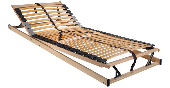 LATTENROST 120/200 cm  - Birkefarben/Buchefarben, Basics, Holz/Kunststoff (120/200cm) - Sleeptex