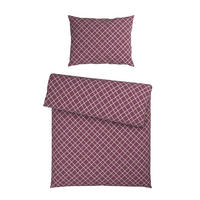 BETTWÄSCHE 2-teilig Flanell 140/200 cm  - Mauve, KONVENTIONELL, Textil (140/200cm) - Esposa
