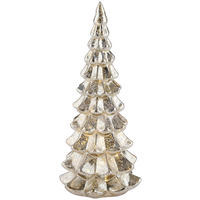 LED-DEKOLEUCHTE  - Silberfarben, LIFESTYLE, Glas (15,00/15,00/33,00cm)