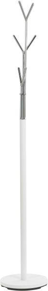 ČIVILUK  bela, boja hroma  metal  - boja hroma/bela, Dizajnerski, metal (29/171/29cm) - Boxxx