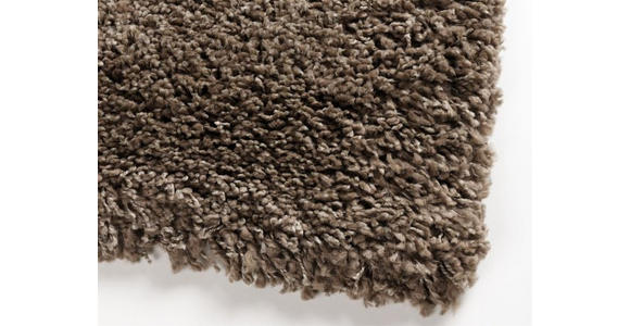 HOCHFLORTEPPICH 200/200 cm FANTASY SHAGGY Hellbraun - Hellbraun, Basics, Textil (200/200cm) - Novel