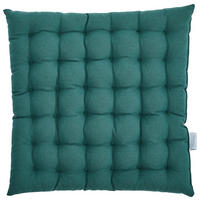 PODUŠKA NA SEDENIE,  - lesná zelená, Basics, textil (38/38/4cm) - Bio:Vio