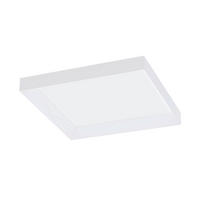 LED-DECKENLEUCHTE 45/45/4,5 cm   - Weiß, KONVENTIONELL, Kunststoff/Metall (45/45/4,5cm) - Eglo