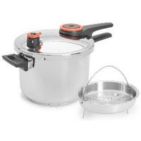 SCHNELLKOCHTOPF Pressure Duo 4 L  - Edelstahlfarben, Basics, Metall (4l) - WOLL