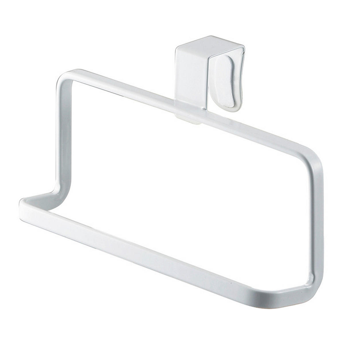 HANDTUCHHALTER  - Weiss, Basics, Metall (16/7/9.5cm)