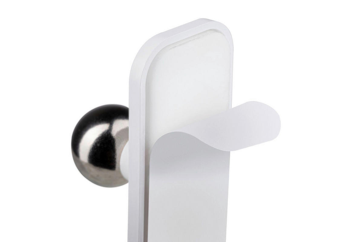 AKKU-TISCHLEUCHTE Varia Magnetic   - Weiß, Basics, Kunststoff/Metall (11,0/37,2/13,8cm) - Paulmann