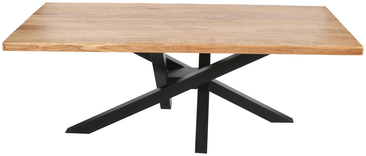 TISCHPLATTE Eiche Eichefarben  - Eichefarben, Design, Holz (180/90/5cm) - Landscape