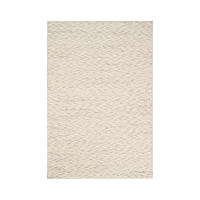 HANDWEBTEPPICH 70/130 cm Elegance  - Weiss, Natur, Textil (70/130cm) - Linea Natura