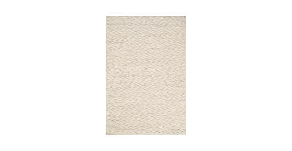 HANDWEBTEPPICH 80/300 cm  - Weiß, Natur, Textil (80/300cm) - Linea Natura