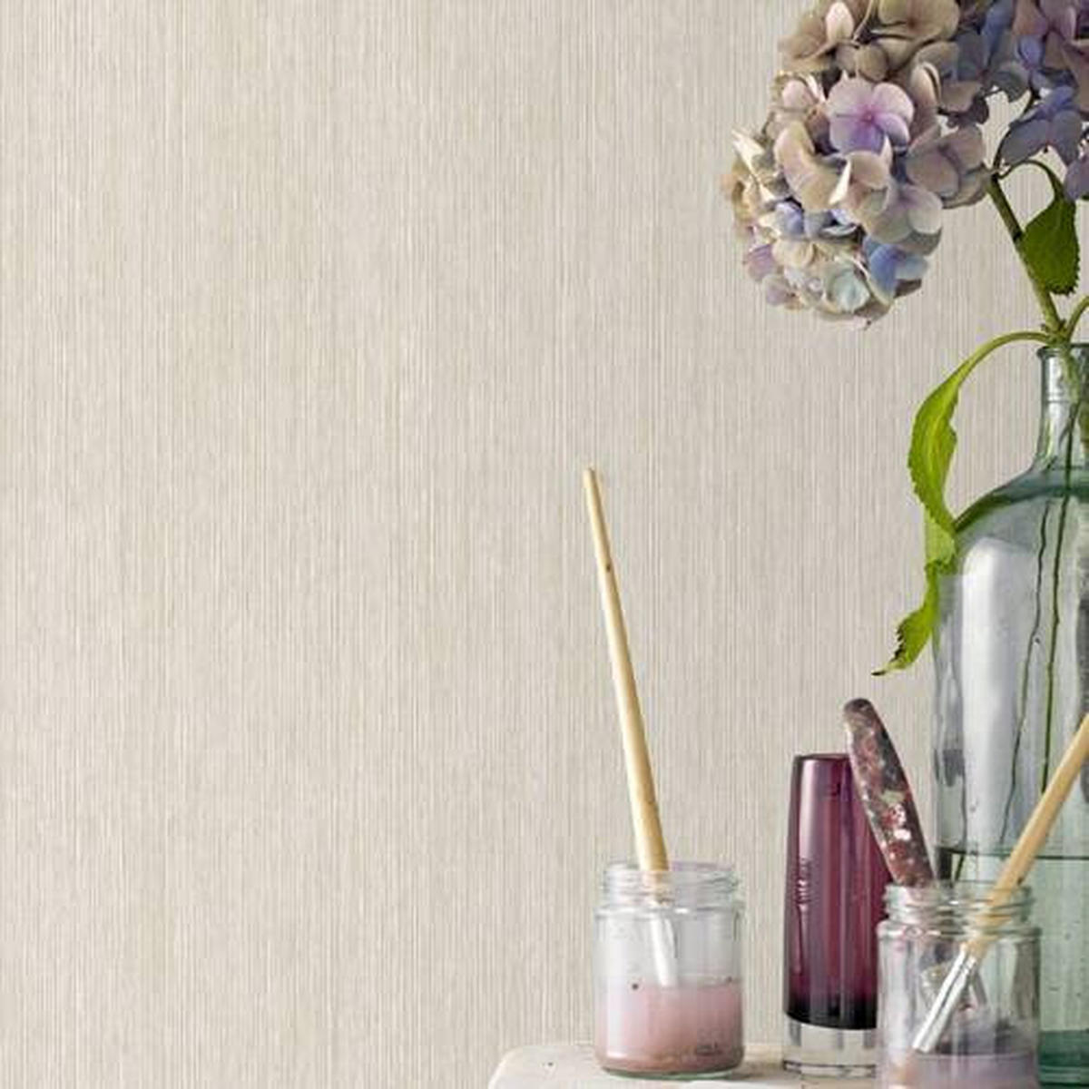 NON WOVEN-TAPET 52/1000 cm  - beige, Basics, papper/plast (52/1000cm)