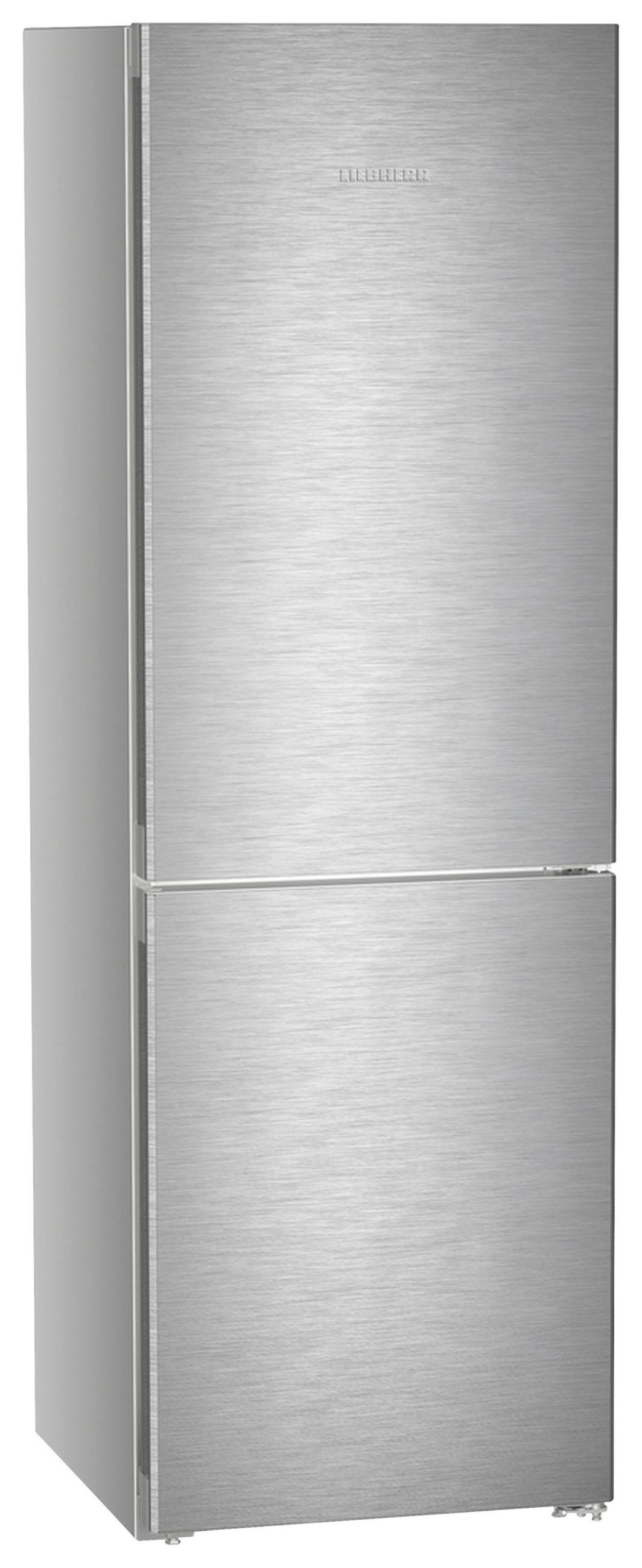 KÜHL-GEFRIER-KOMBINATION 59,7/185,5/67,5 cm CBNsda 5223  - Edelstahlfarben, Basics, Metall (59,7/185,5/67,5cm) - Liebherr