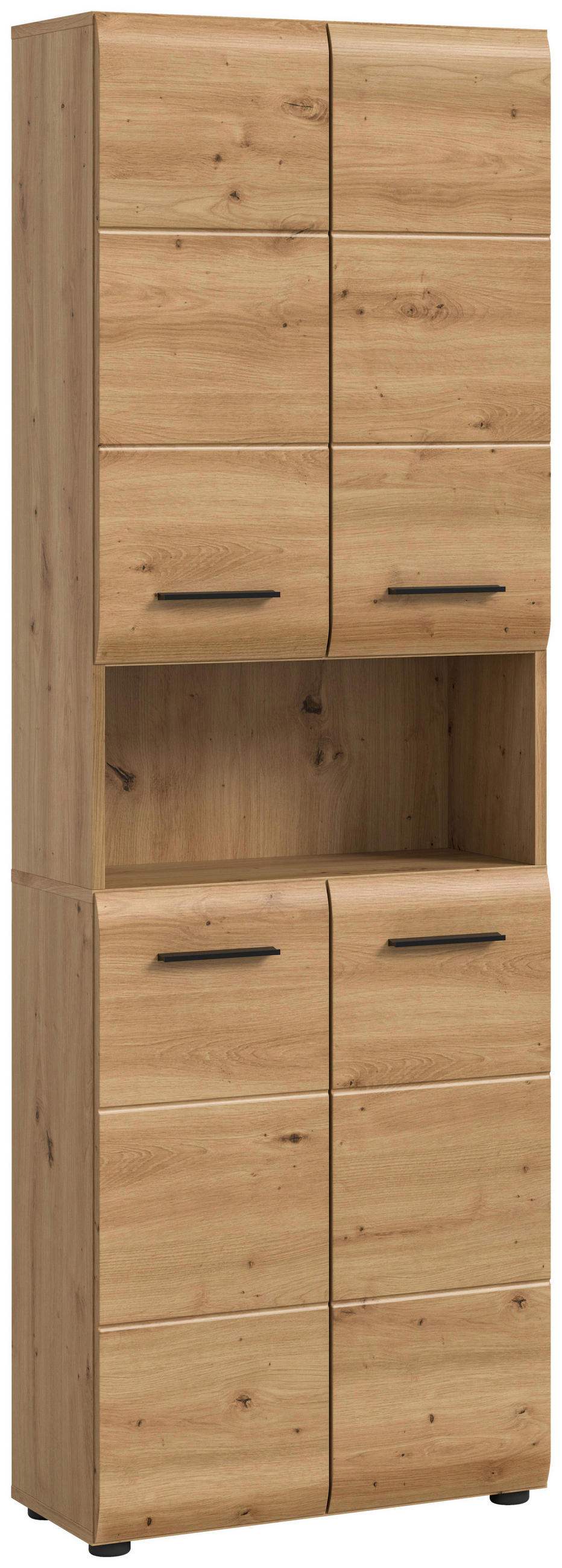 Mid.you Hochschrank Eiche Artisan 60x185x30 cm