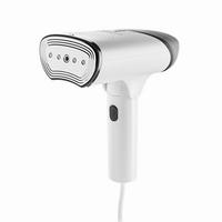 DAMPFBÜRSTE CLEANmaxx  - Weiß/Grau, Basics, Kunststoff (16,7/8,6/23cm) - CLEANMAXX