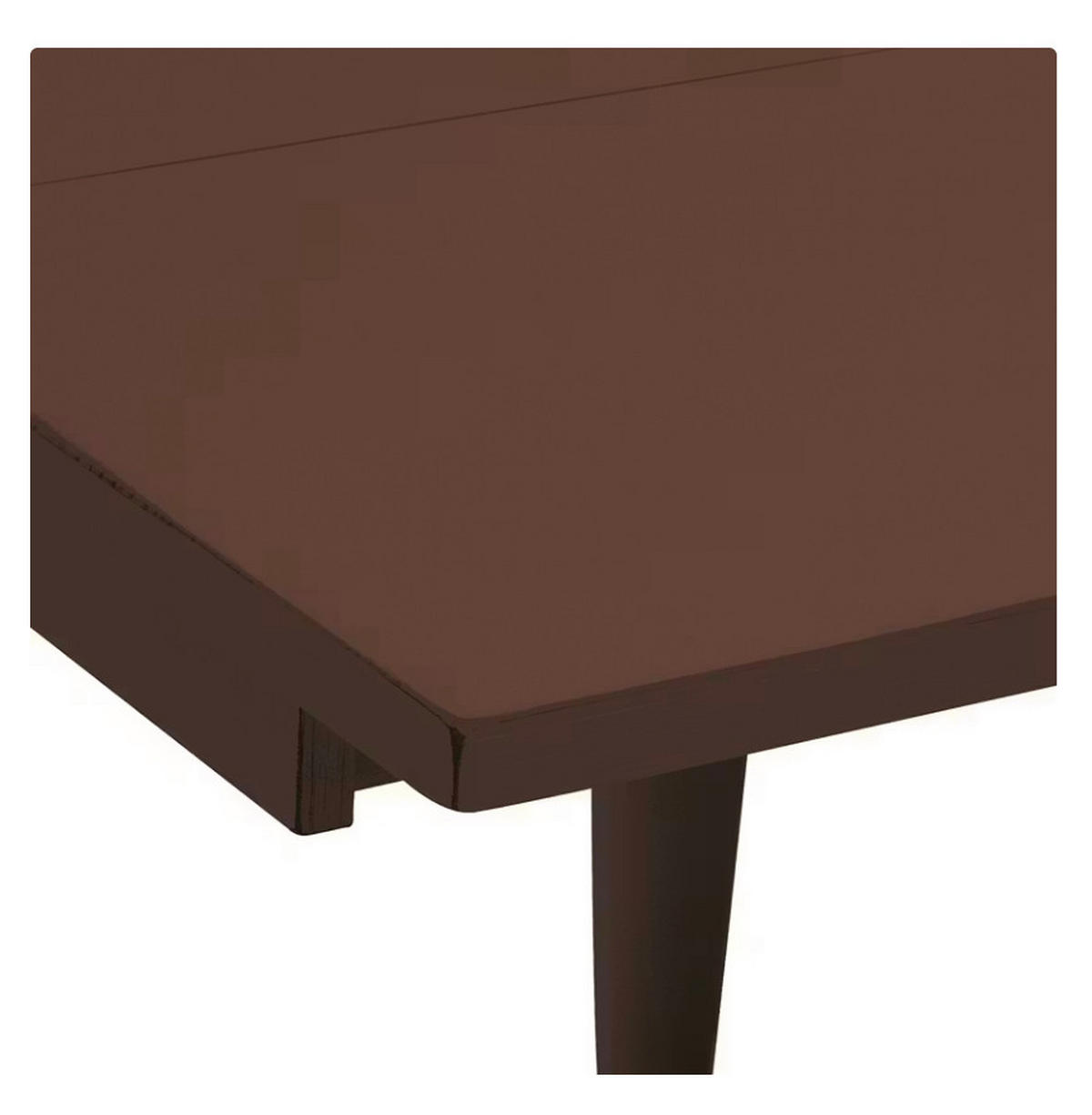 ESSTISCH Nussbaumfarben rechteckig  ausziehbar  - Nussbaumfarben, LIFESTYLE, Holz (182-282/76/90cm) - Livetastic