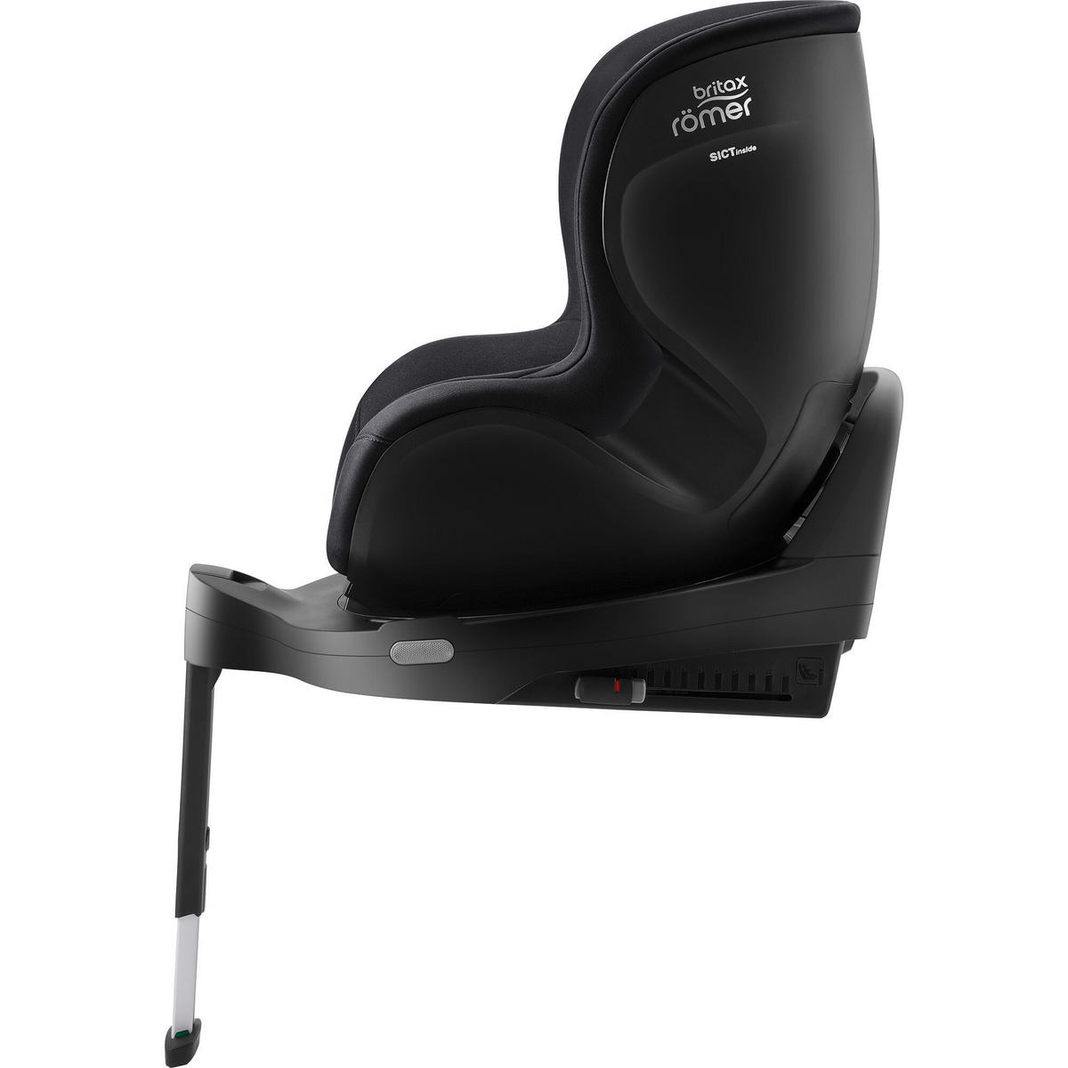 REBOARDER-KINDERSITZ DUALFIX PRO  - Schwarz, Basics (44/48/74cm) - Britax Römer