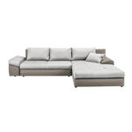 ECKSOFA in Webstoff Beige  - Beige/Creme, Design, Kunststoff/Textil (313/215cm) - Carryhome