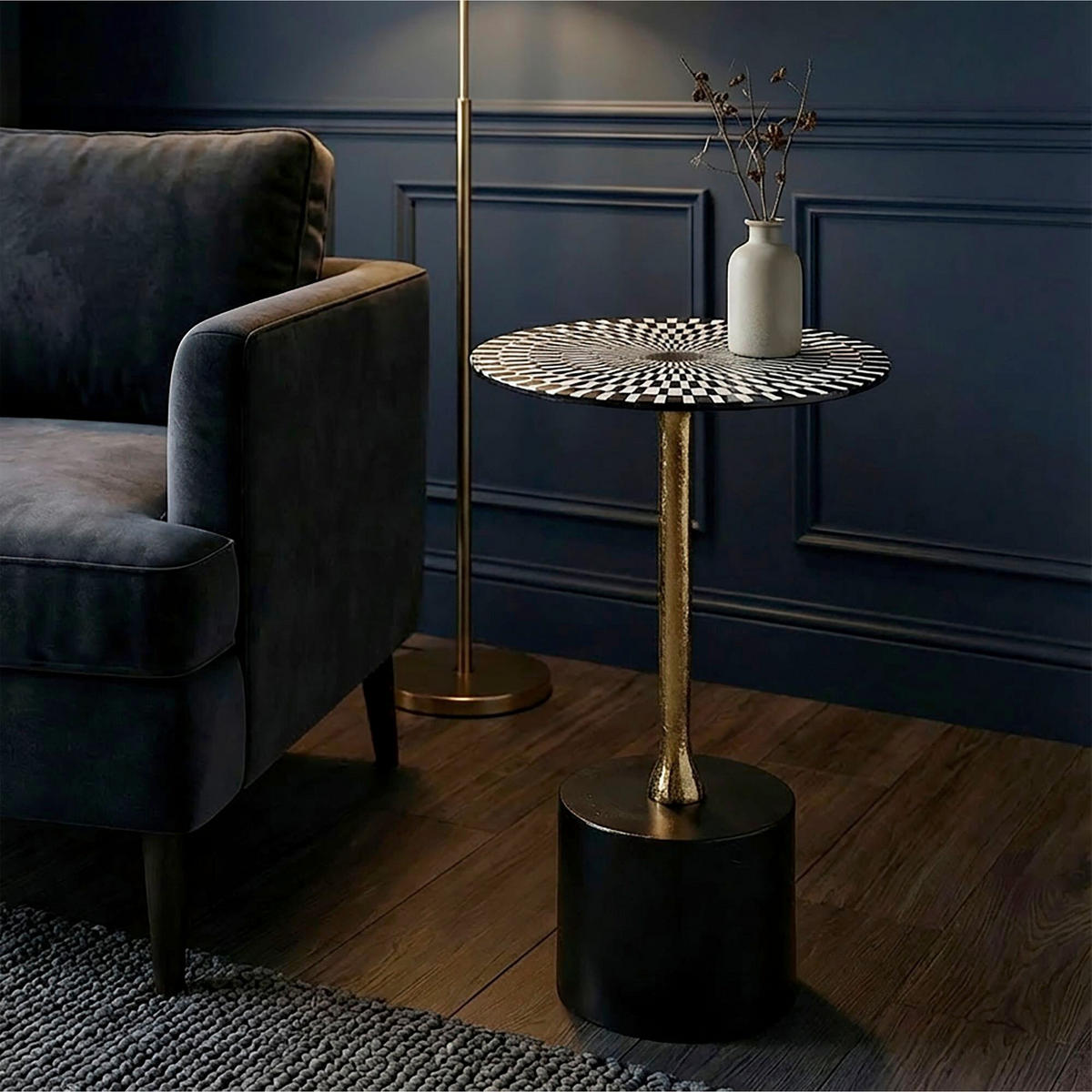 POMOĆNI STOLIĆ višebojno  metal   - višebojno, Design, metal (30/49/30cm) - Livetastic