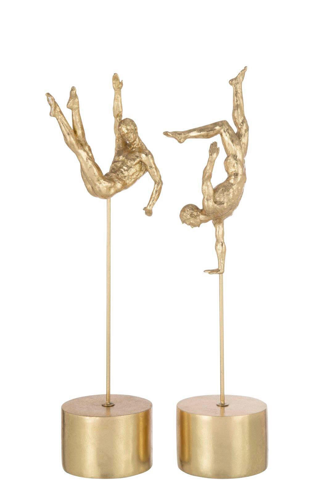 SKULPTUR - Goldfarben, Basics, Kunststoff (16/12/51,5cm)