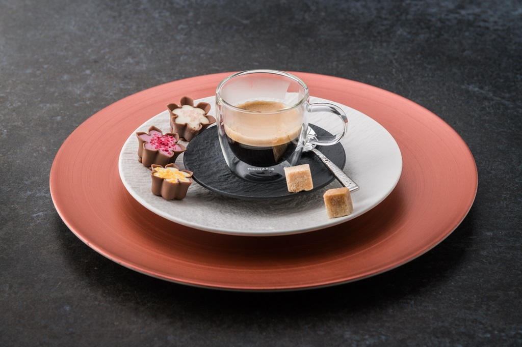 KROŽNIK ZA ZAJTRK  Manufacture Glow  keramika  21 cm        - oranžna, Trendi, keramika (21cm) - Villeroy & Boch