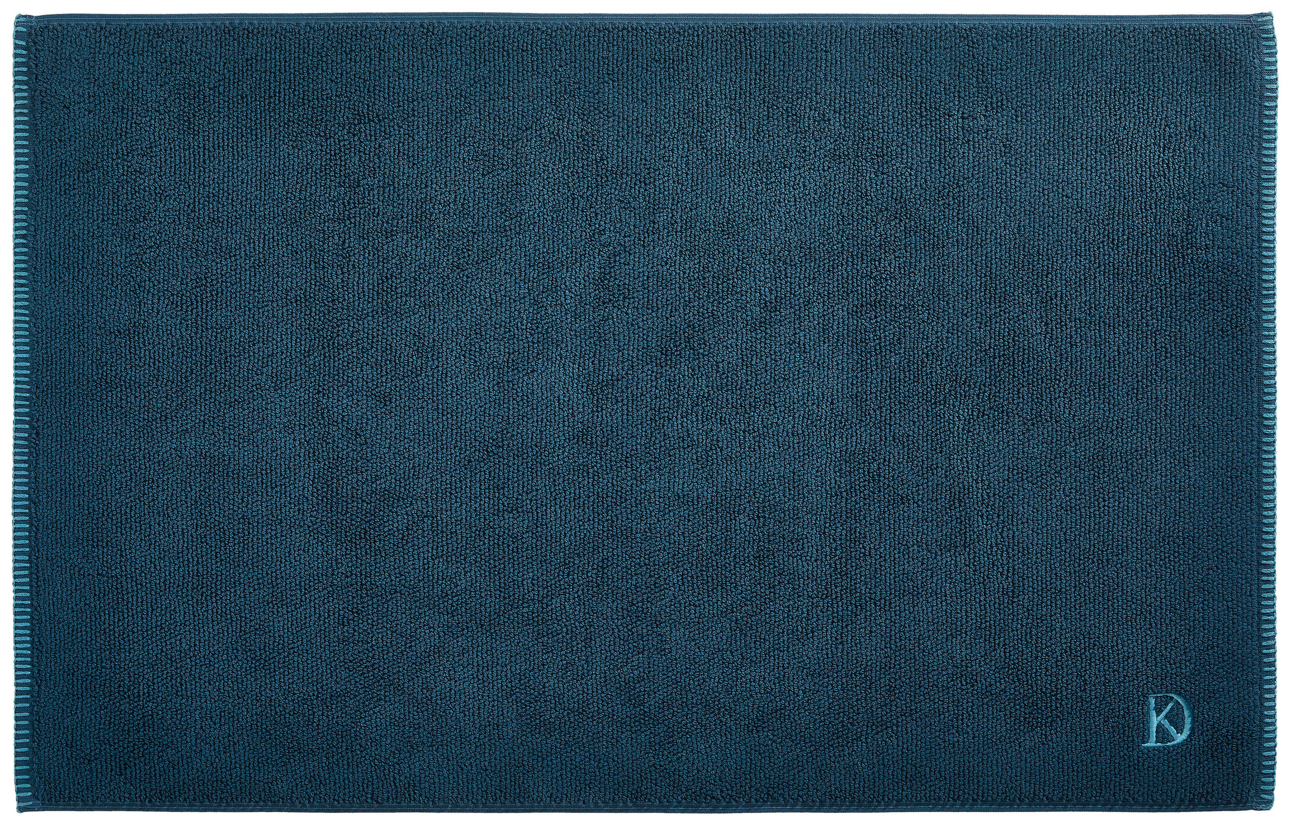 BADEMATTE Petrol 50/80 cm  - Petrol, KONVENTIONELL, Textil (50/80cm) - Dieter Knoll