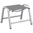GARTENHOCKER - Anthrazit/Silberfarben, Design, Textil/Metall (51/61/43cm) - KETTLER HKS