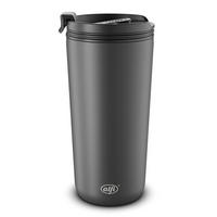 THERMOBECHER ISO COFFEE MUG 0,4 L  - Schwarz, Design, Metall (0,4l) - Alfi