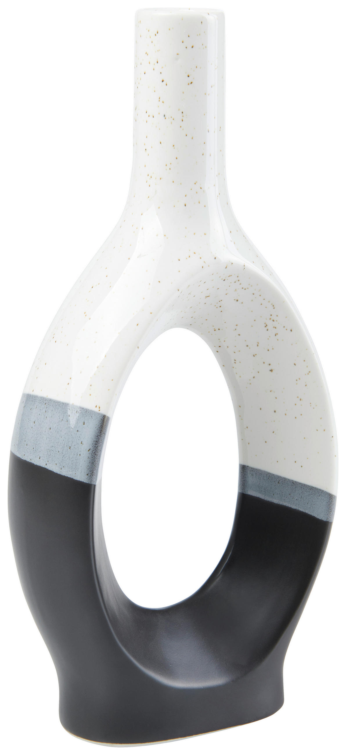 VAS 26 cm  - vit/svart, Basics, keramik (6/26/13cm)