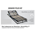 LATTENROST 90/200 cm  - Braun/Grau, Basics, Holz (90/200cm) - Novel