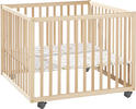LAUFGITTER 97/97/70 cm  - Buchefarben, Basics, Holz/Kunststoff (97/97/70cm) - My Baby Lou