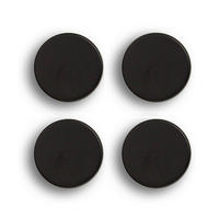 MAGNETSET 13/3,5/1,7 cm  - Schwarz, KONVENTIONELL, Metall (13/3,5/1,7cm)