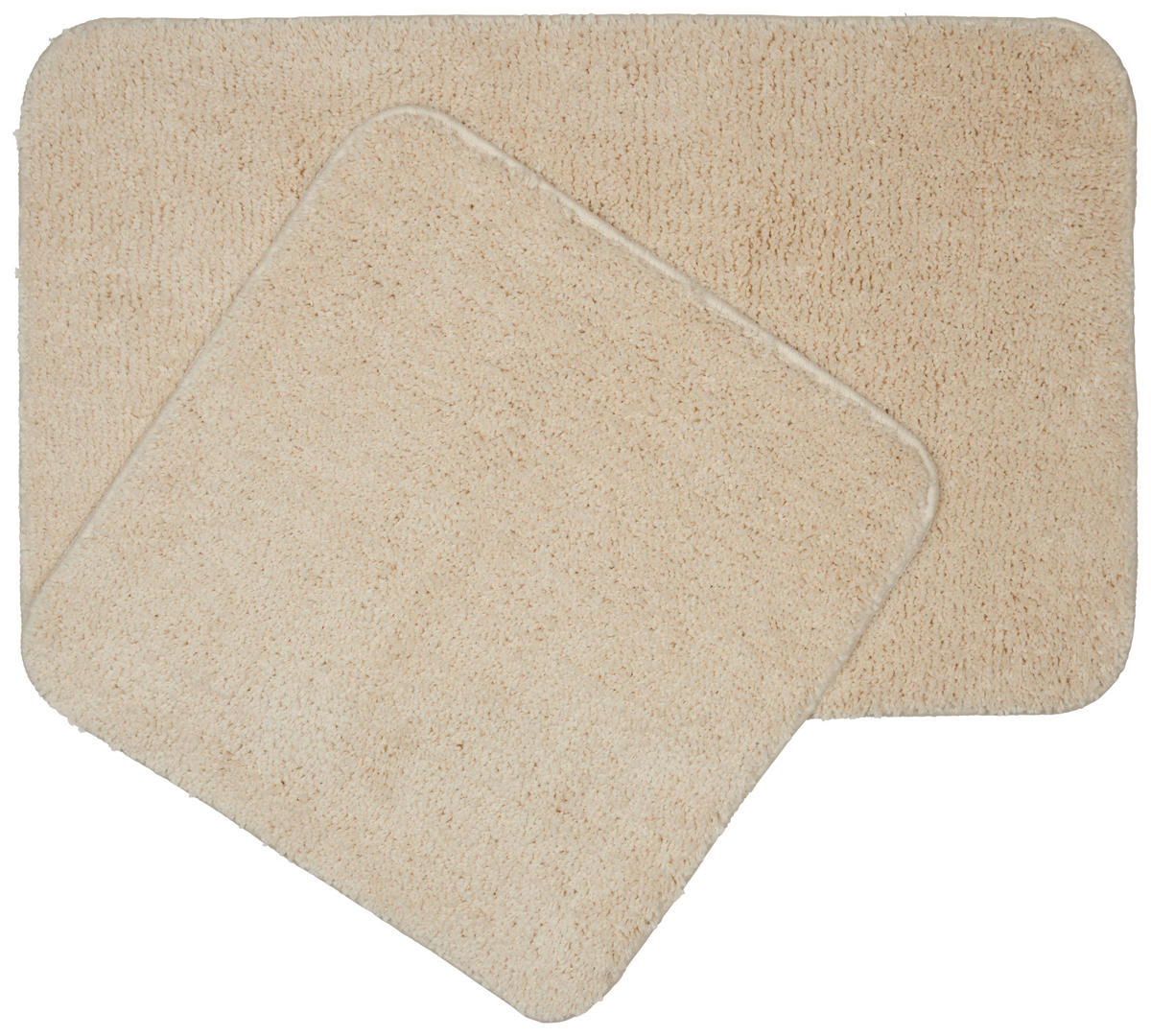 KUPAONSKI TEPIH prirodne boje  DOURO  - prirodne boje, Konvencionalno, tekstil/plastika (50x80/50x50cm) - Esposa