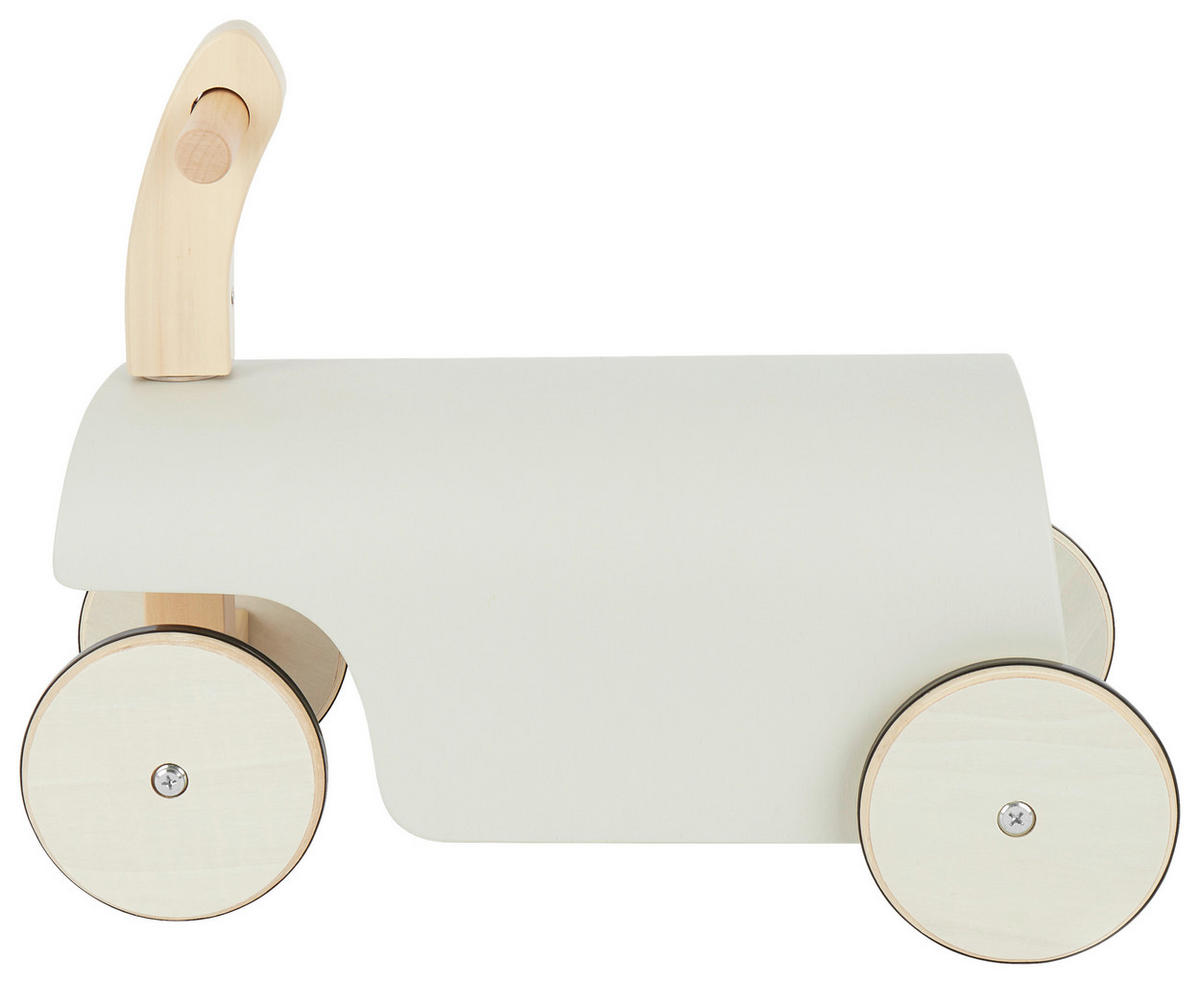 RUTSCHFAHRZEUG SCANDI  - Naturfarben/Weiß, KONVENTIONELL, Holz (46/26/38cm)