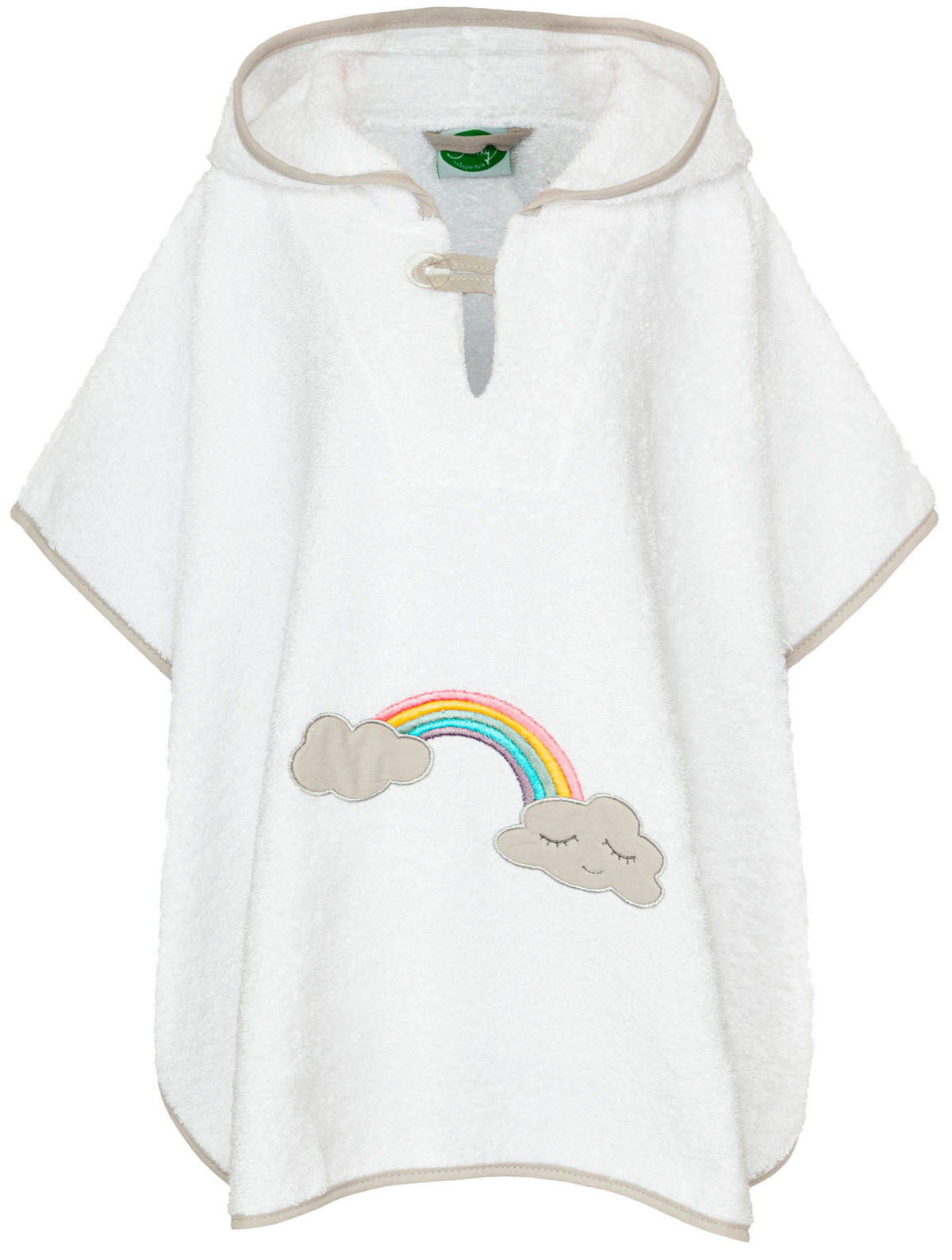 KAPUZENBADETUCH    - Grau, Basics, Textil (70/55cm)