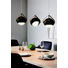 HÄNGELEUCHTE - Braun/Grau, Design, Glas/Holz (95/25,5/110cm) - Dieter Knoll