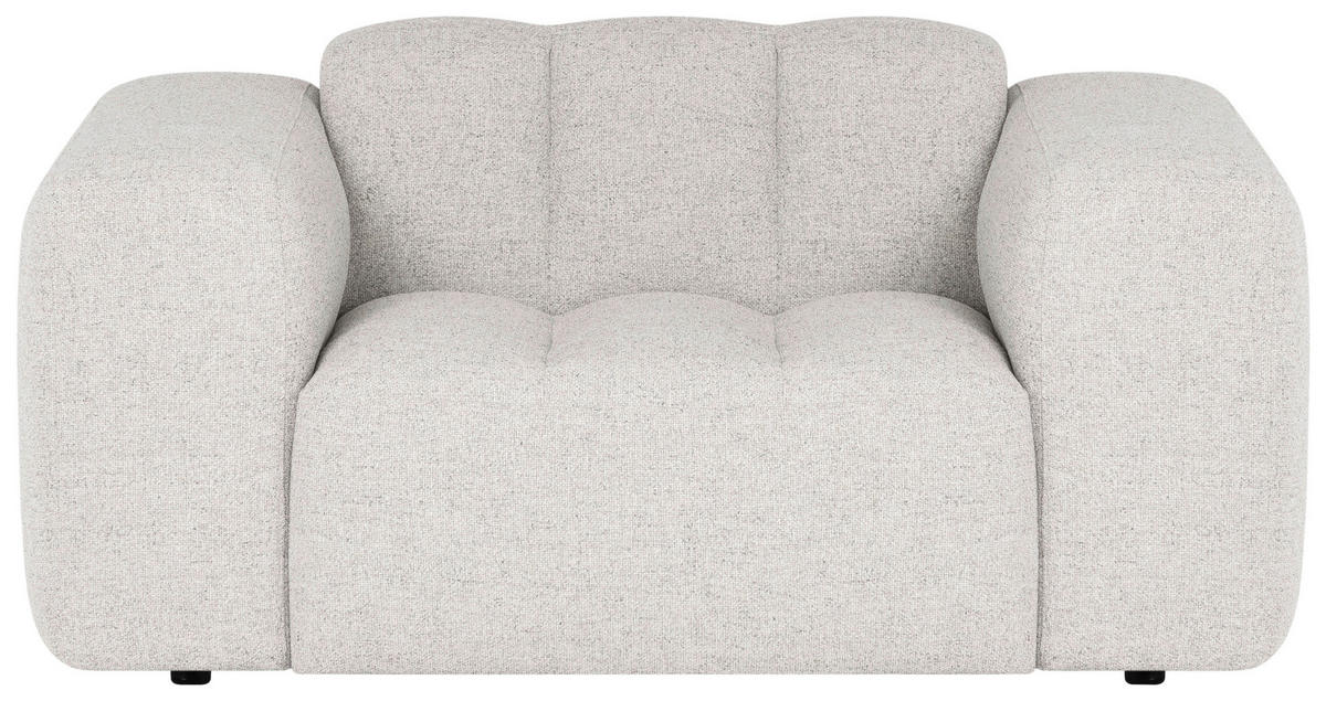 FÅTÖLJ i trä, textil beige  - beige/svart, Klassisk, trä/textil (159/75/105cm) - Hom`in