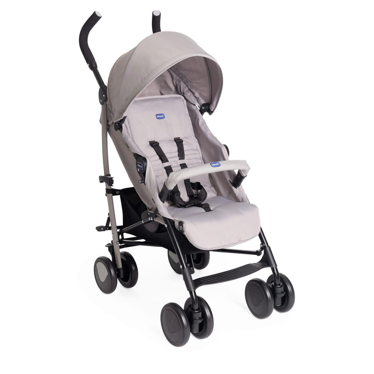 BUGGY Echo Lite  - Grau, Basics, Textil/Metall (47/106/84cm) - Chicco