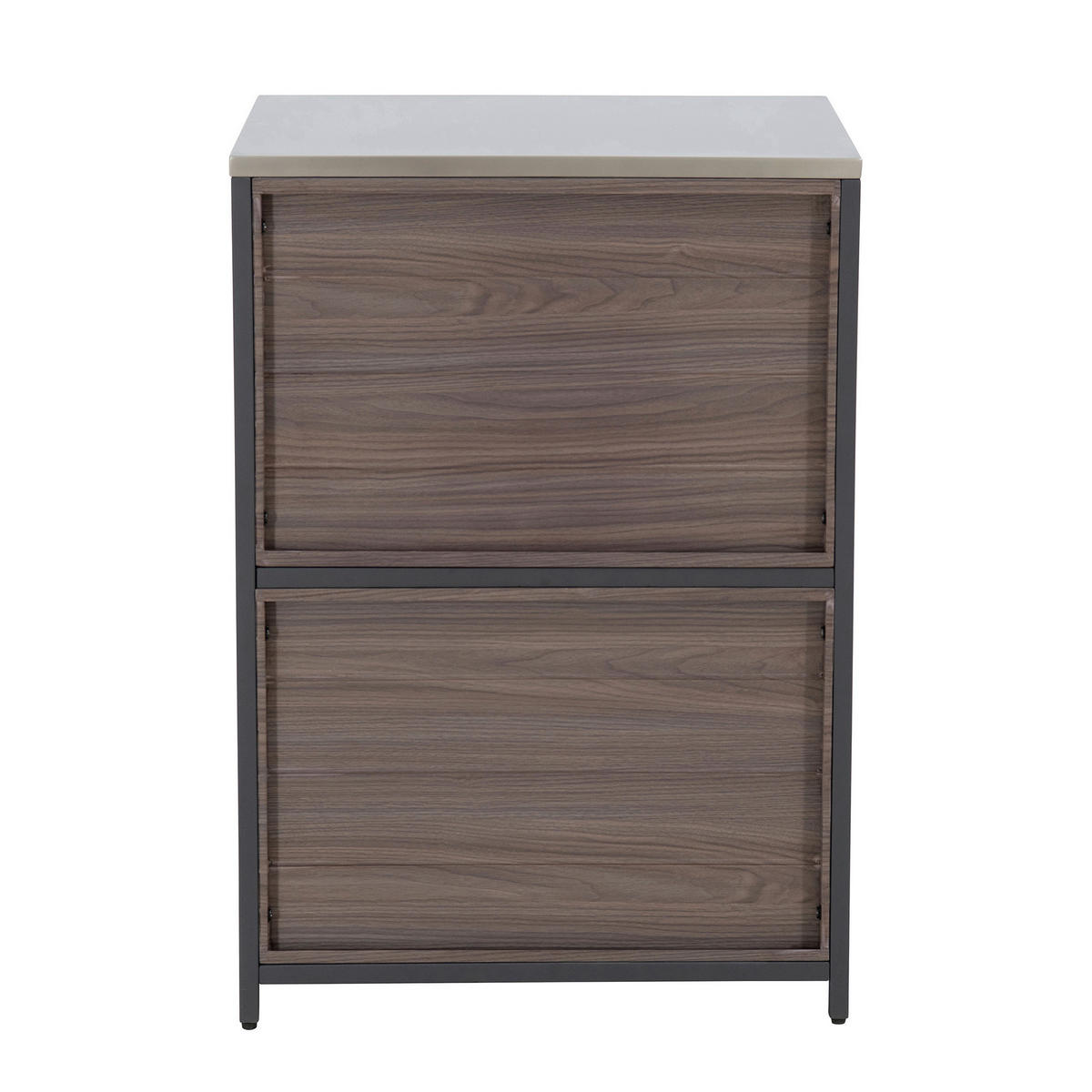 OUTDOORKÜCHE - Schwarz/Braun, Basics, Metall (63,5/91,5/54cm) - Modante