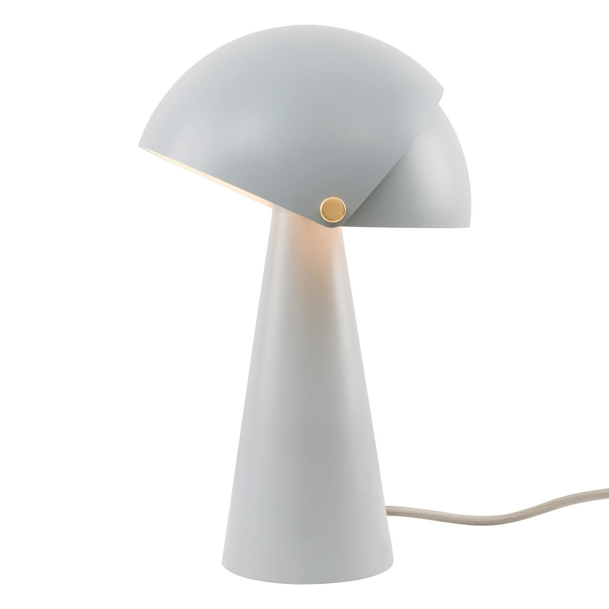 TISCHLEUCHTE 22/34 cm   - Grau, Design, Metall (22/34cm) - Nordlux